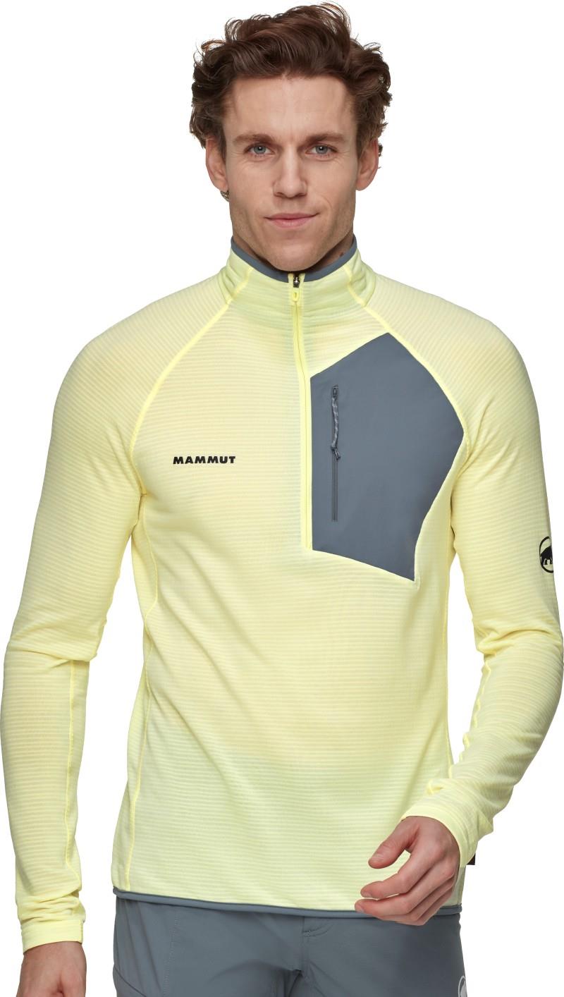 Aenergy Light ML Half Zip Pullover - Mens - sulai / strata 1