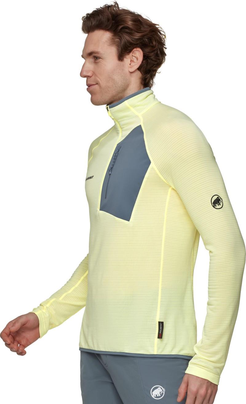 Aenergy Light ML Half Zip Pullover - Mens - sulai / strata 1