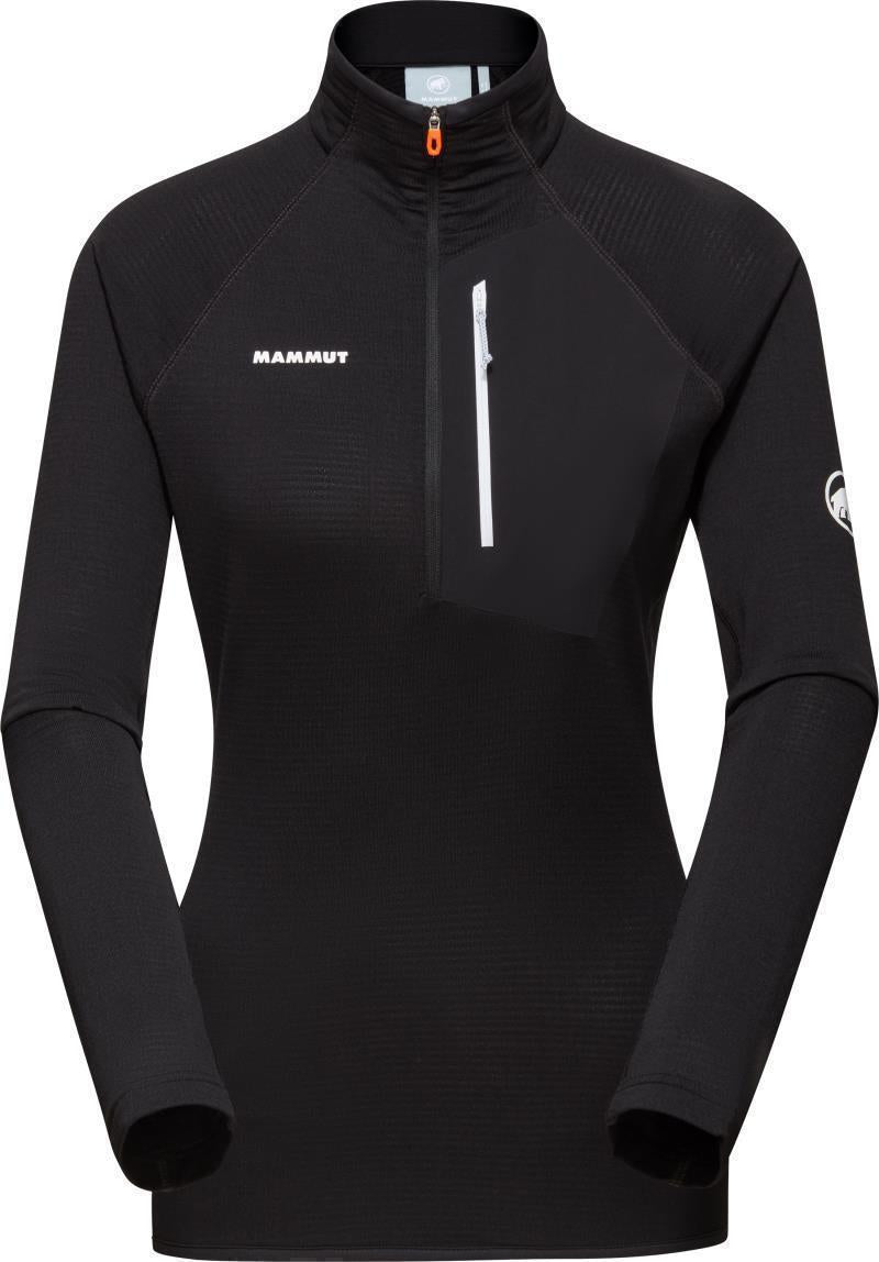 Aenergy Light ML Half Zip Pullover - Womens - Black 1