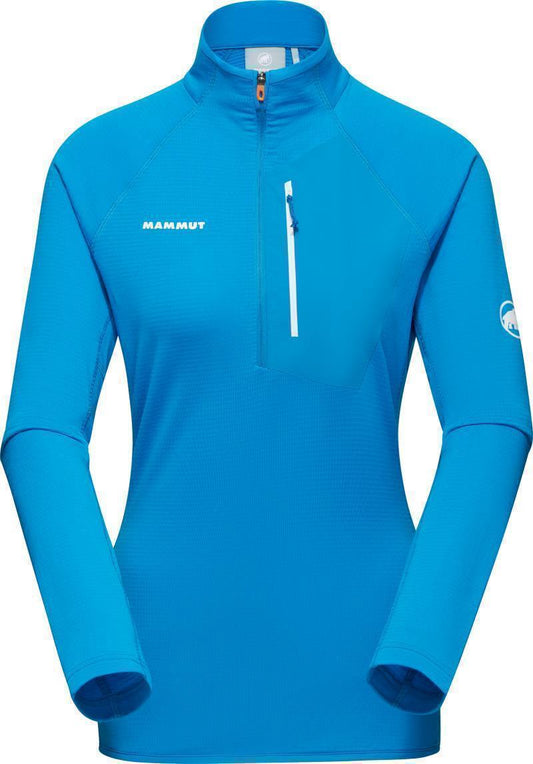 Aenergy Light ML Half Zip Pullover - Womens - Glacier Blue 1