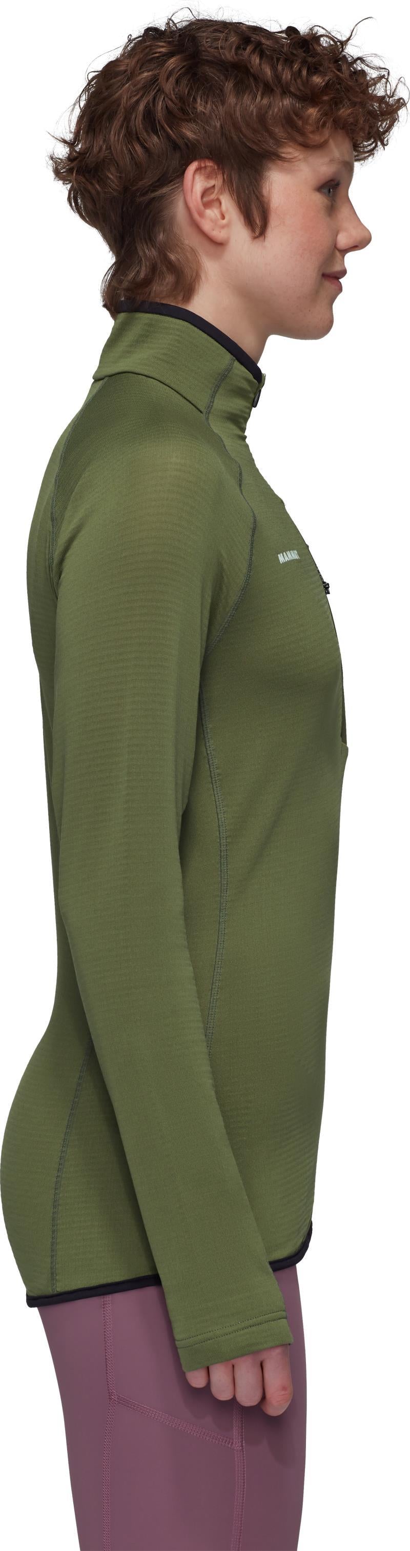 Aenergy Light ML Half Zip Pullover - Womens - Marsh / Dark Marsh 2
