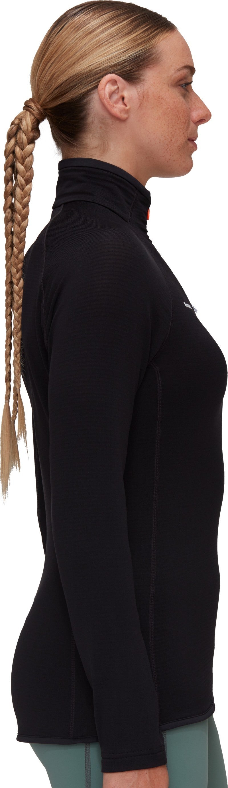Aenergy Light ML Half Zip Pullover - Womens - black 1