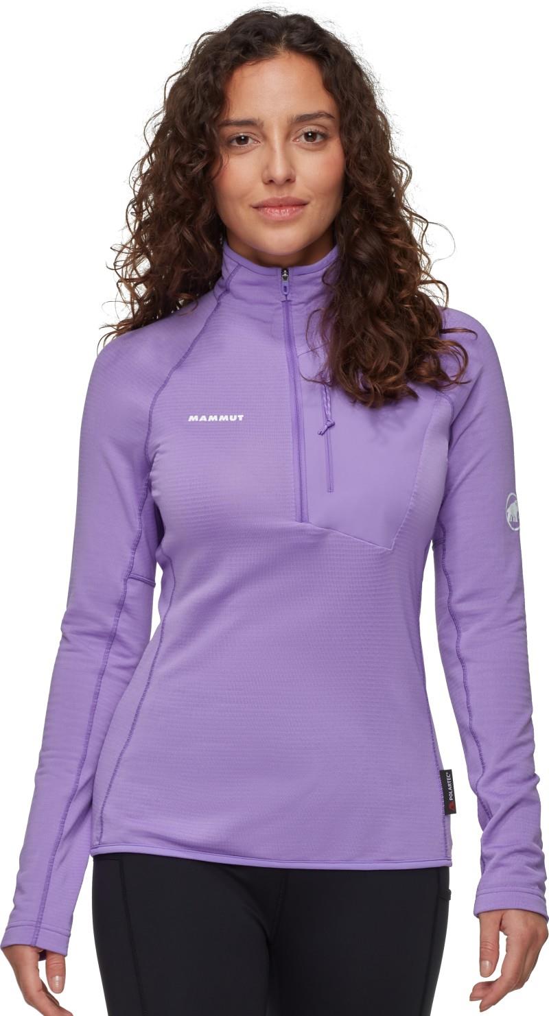 Aenergy Light ML Half Zip Pullover - Womens - lavandin 1