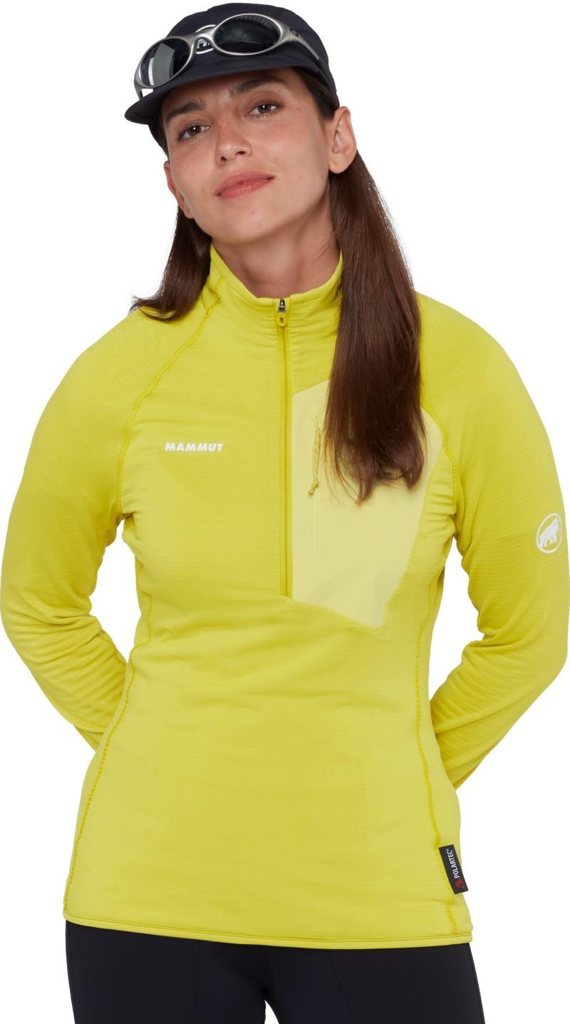 Aenergy Light ML Half Zip - Womens - acacia / holunder 1