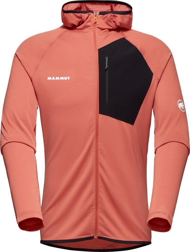 Aenergy Light ML Hooded Jacket - Mens - Brick / Black 1