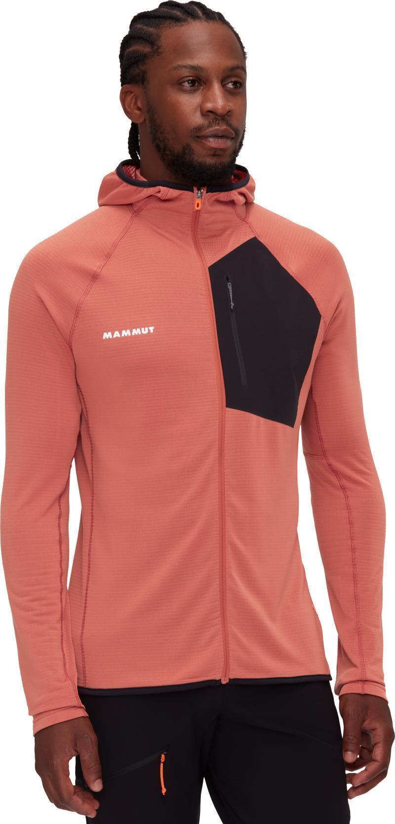 Aenergy Light ML Hooded Jacket - Mens - Brick / Black 2