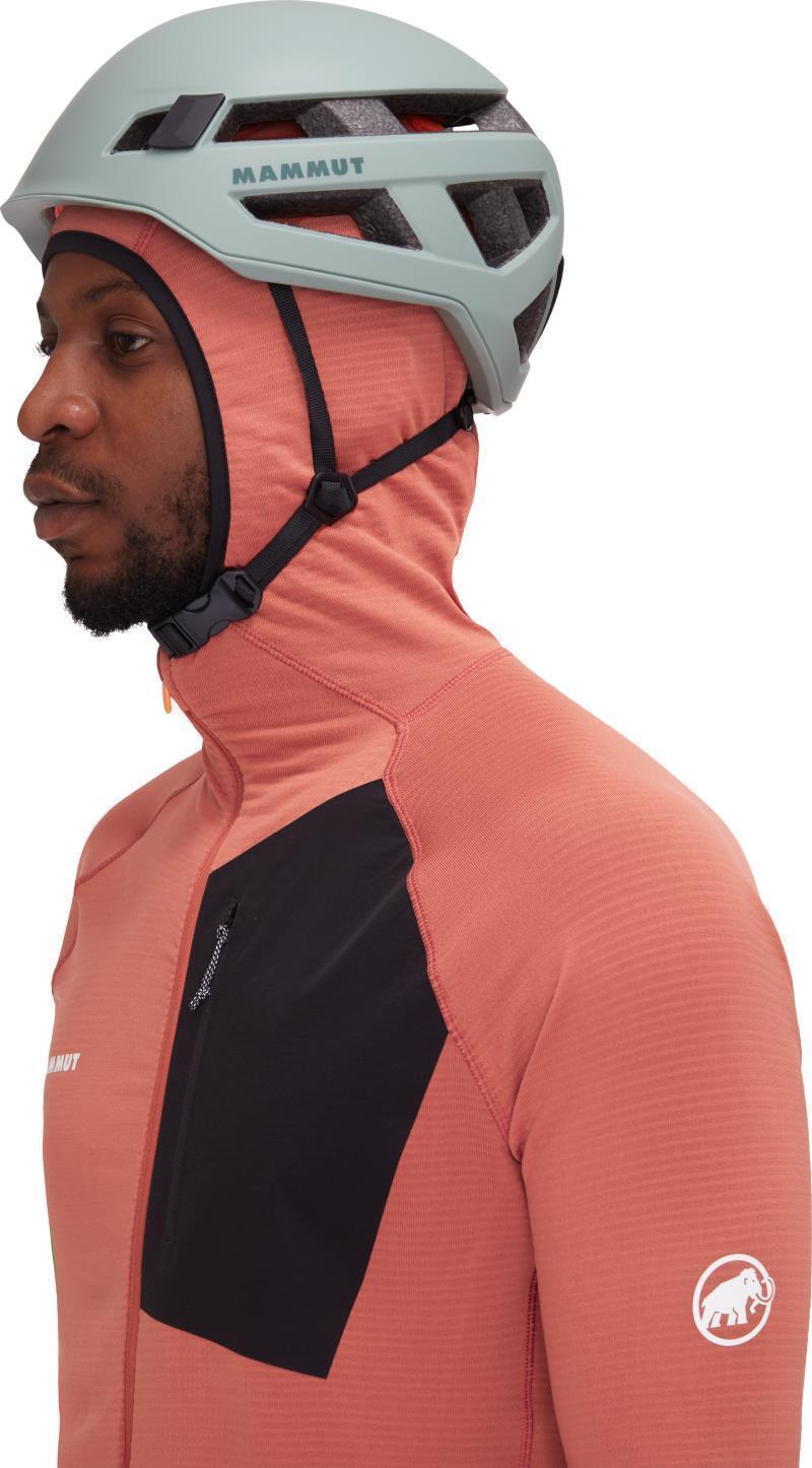 Aenergy Light ML Hooded Jacket - Mens - Brick / Black 5