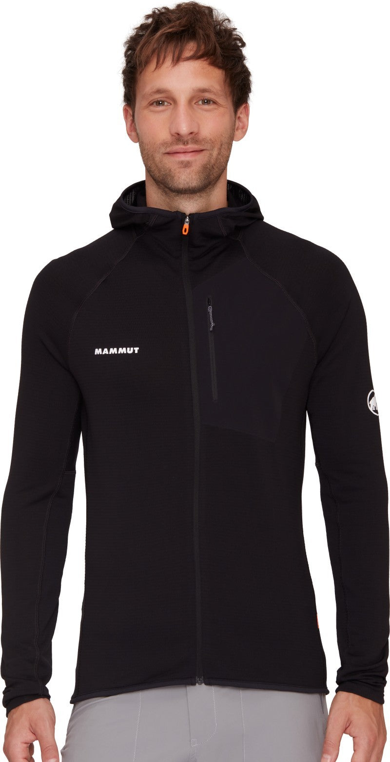 Aenergy Light ML Hooded Jacket - Mens - black 1