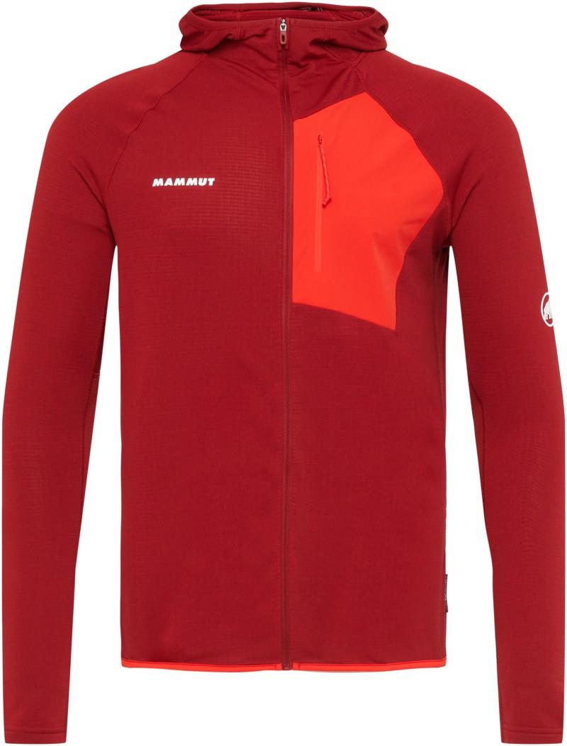 Aenergy Light ML Hooded Jacket - Mens - dark mammut red / mammut red 1