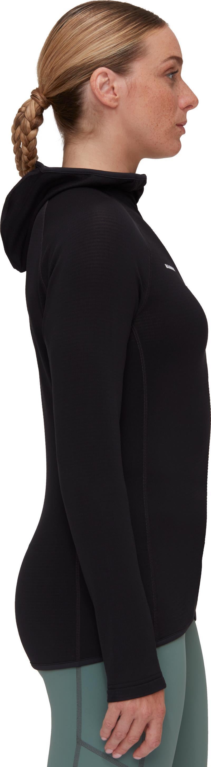 Aenergy Light ML Hooded Jacket - Womens - Black 3