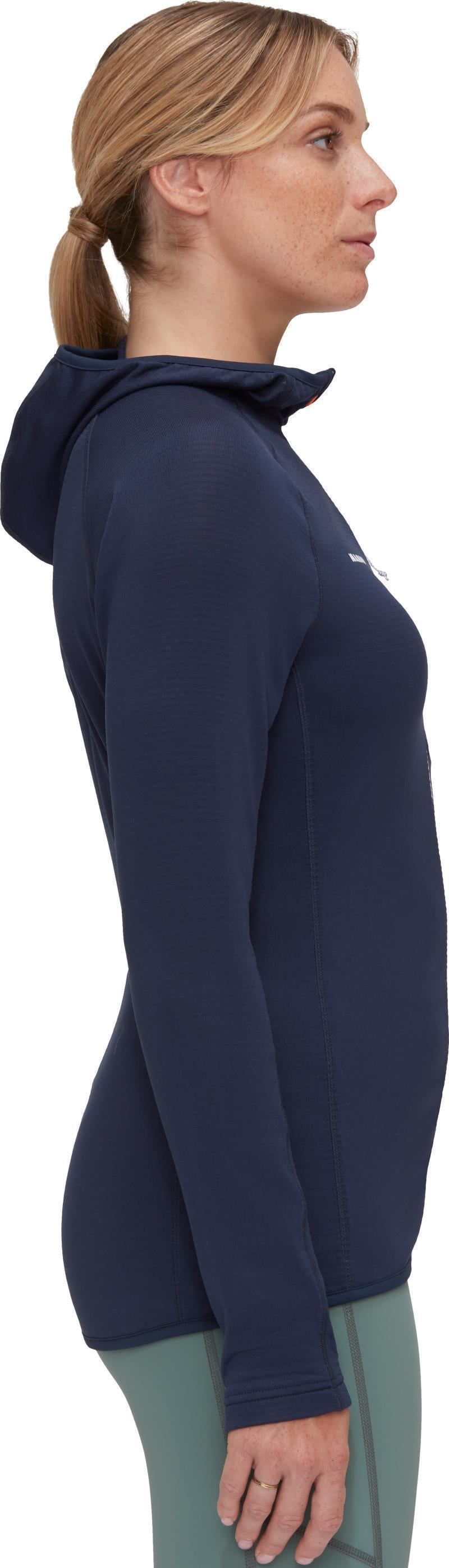 Aenergy Light ML Hooded Jacket - Womens - Marine 3