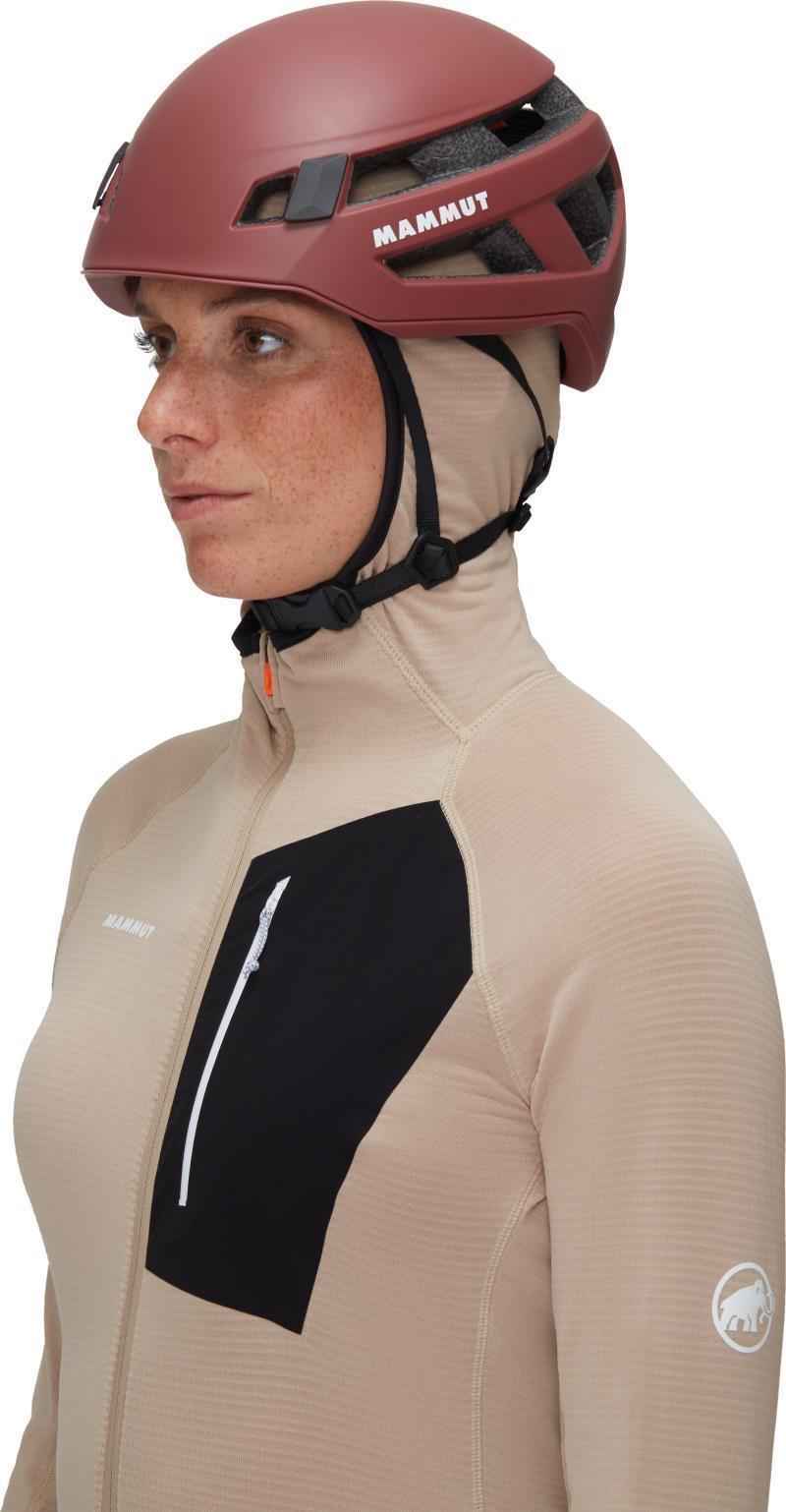 Aenergy Light ML Hooded Jacket - Womens - Savannah / Black 5