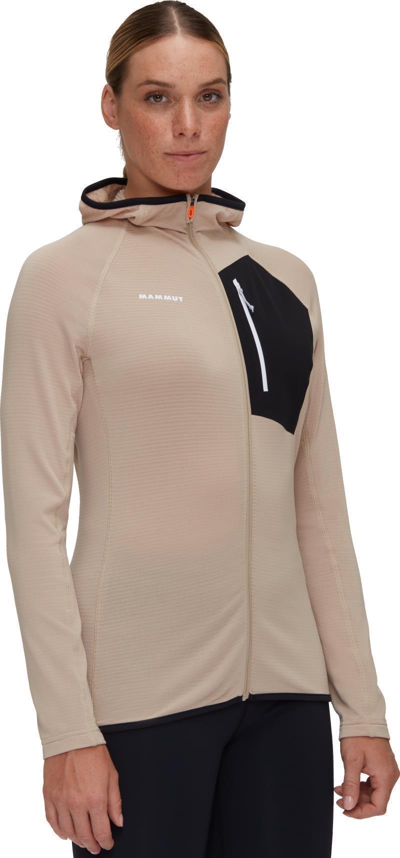 Aenergy Light ML Hooded Jacket - Womens - Savannah / Black 2