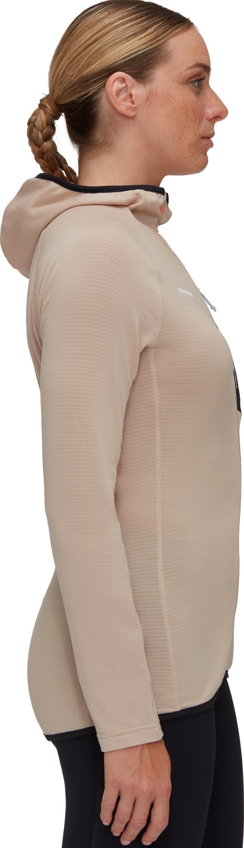 Aenergy Light ML Hooded Jacket - Womens - Savannah / Black 3