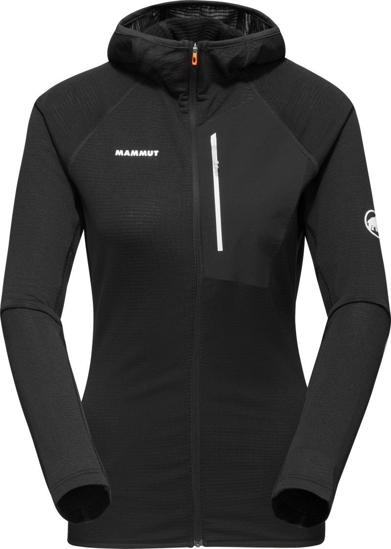 Aenergy Light ML Hooded Jacket - Womens - black 1