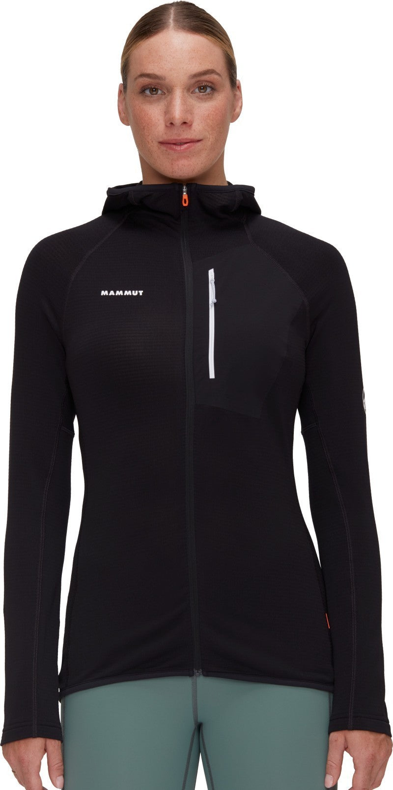Aenergy Light ML Hooded Jacket - Womens - black 1
