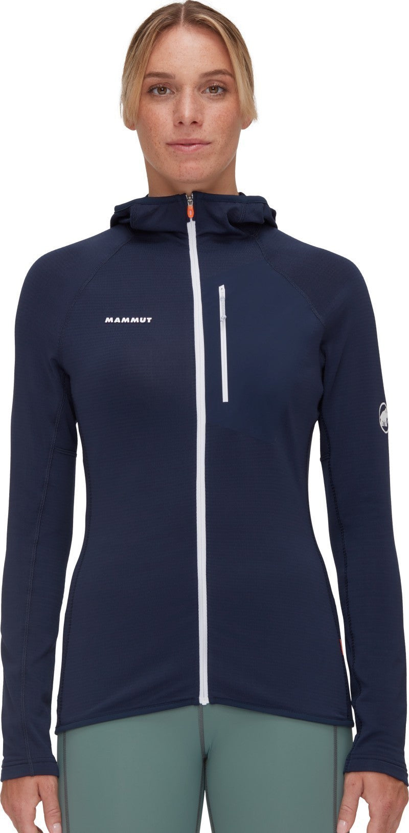 Aenergy Light ML Hooded Jacket - Womens - marine 1