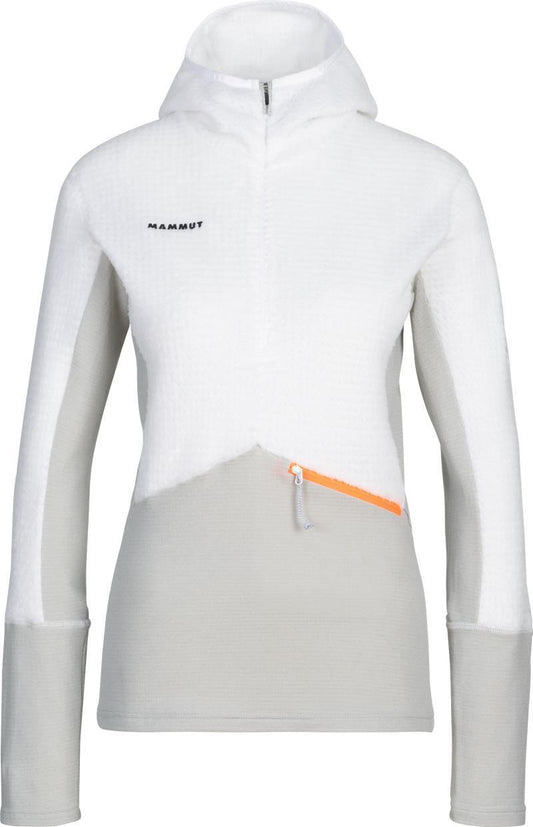 Aenergy Light ML Hybrid Hoody - Womens - white 1