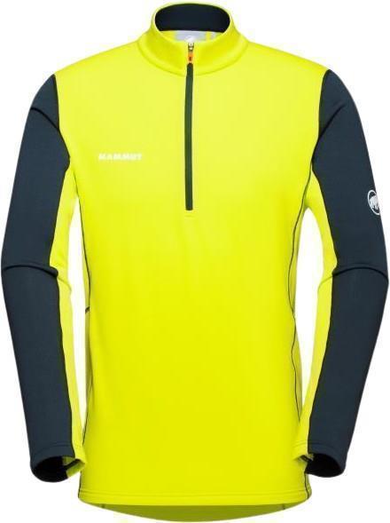 Aenergy ML Half Zip Pullover - Mens - Highlime / Marine 1