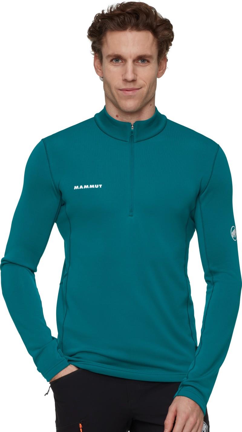 Aenergy ML Half Zip Pullover - Mens - deep teal 1