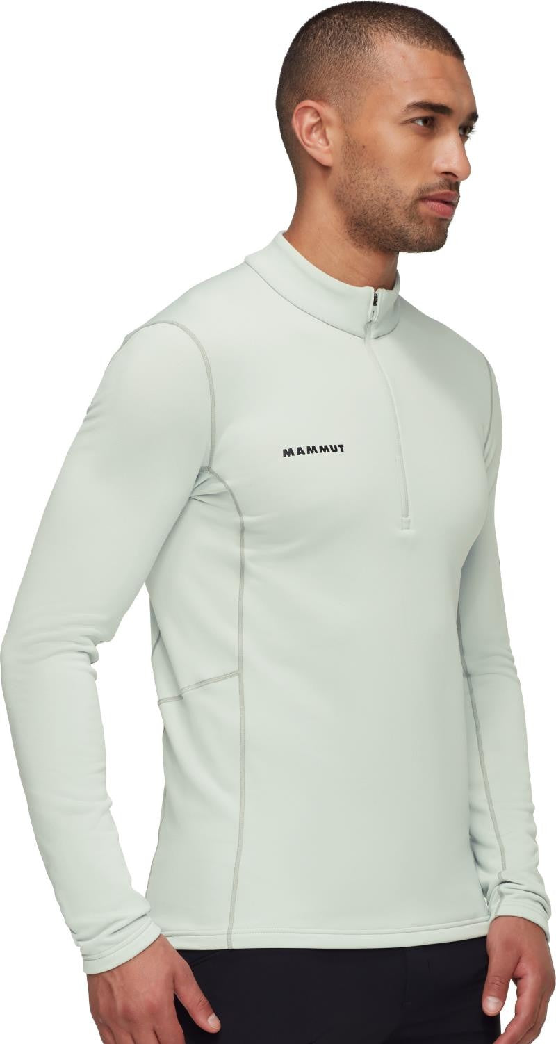 Aenergy ML Half Zip Pulloverover - Mens - silver sage 1