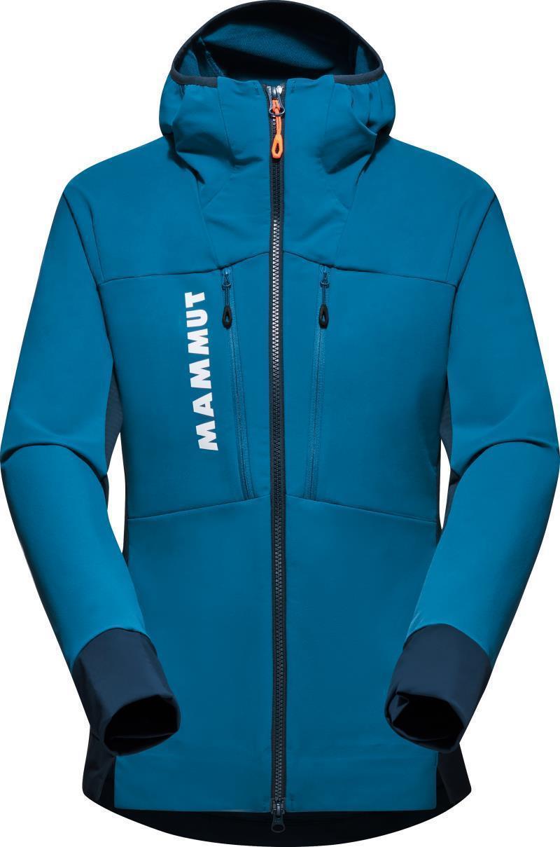 Aenergy SO Hybrid Hooded Jacket - Womens - Deep Ice / Marine 1