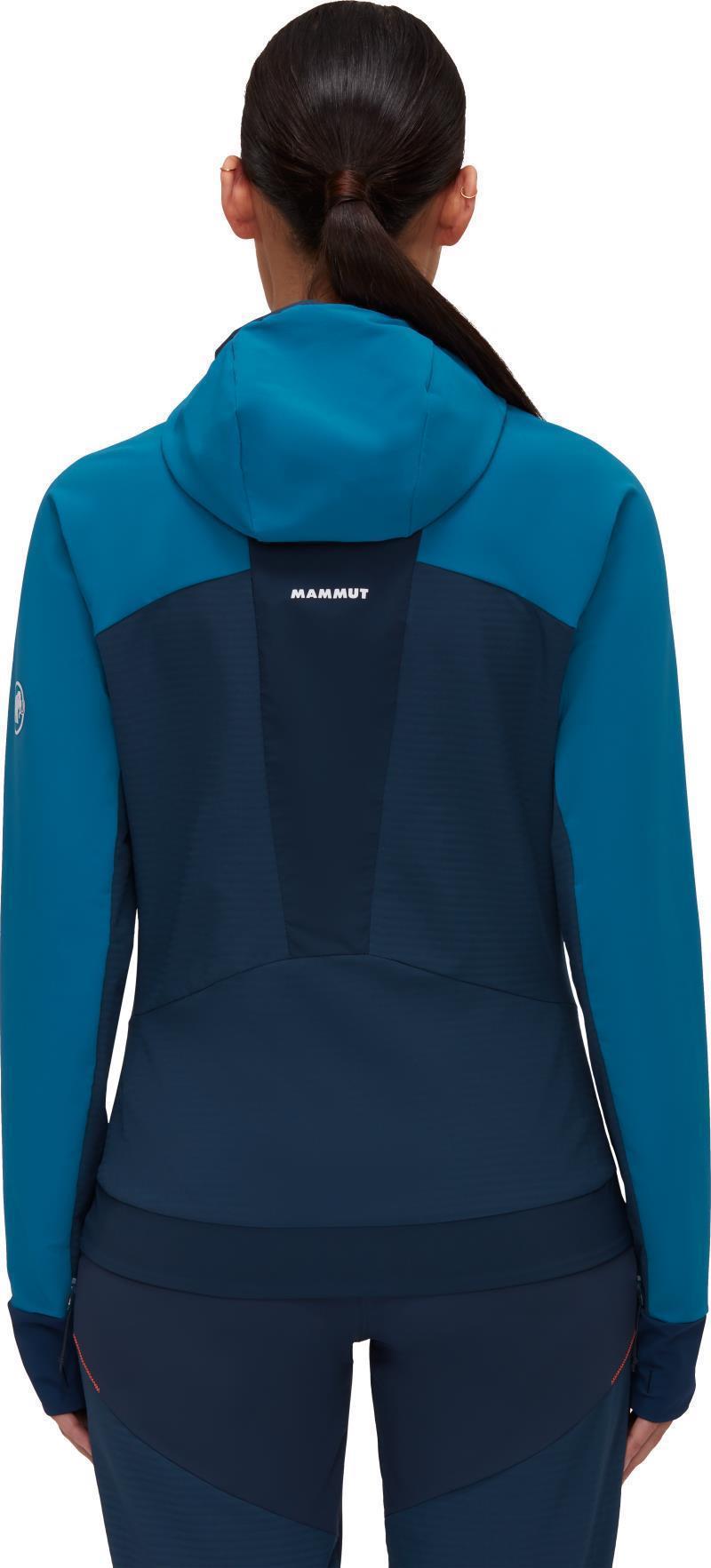 Aenergy SO Hybrid Hooded Jacket - Womens - Deep Ice / Marine 4