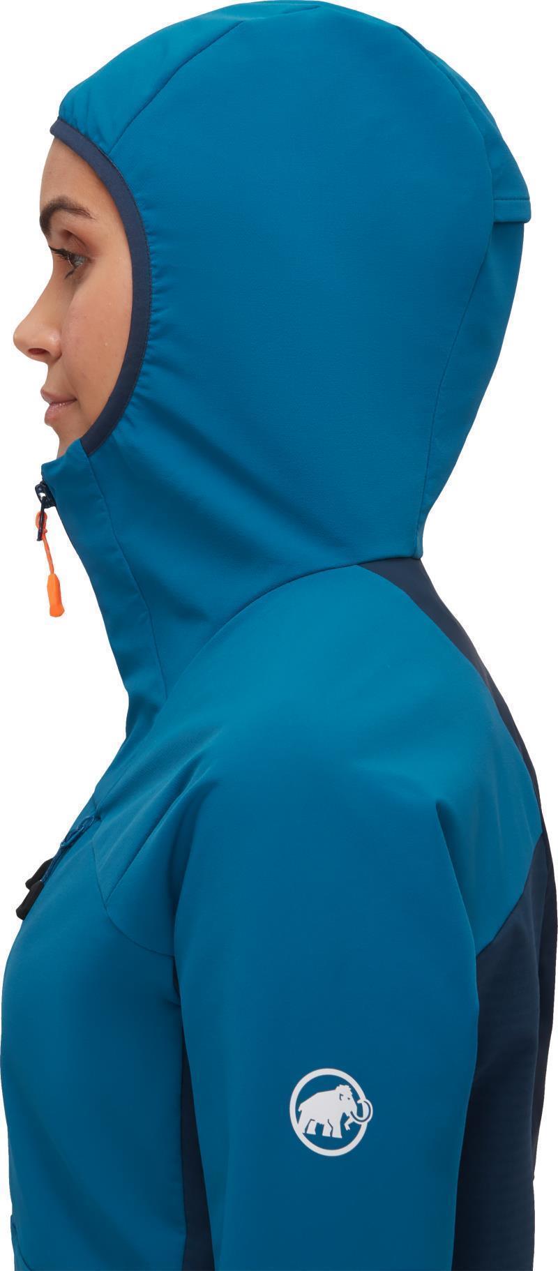 Aenergy SO Hybrid Hooded Jacket - Womens - Deep Ice / Marine 5