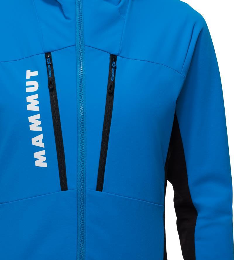 Aenergy SO Hybrid Hooded Jacket - Womens - Glacier Blue / Black 6
