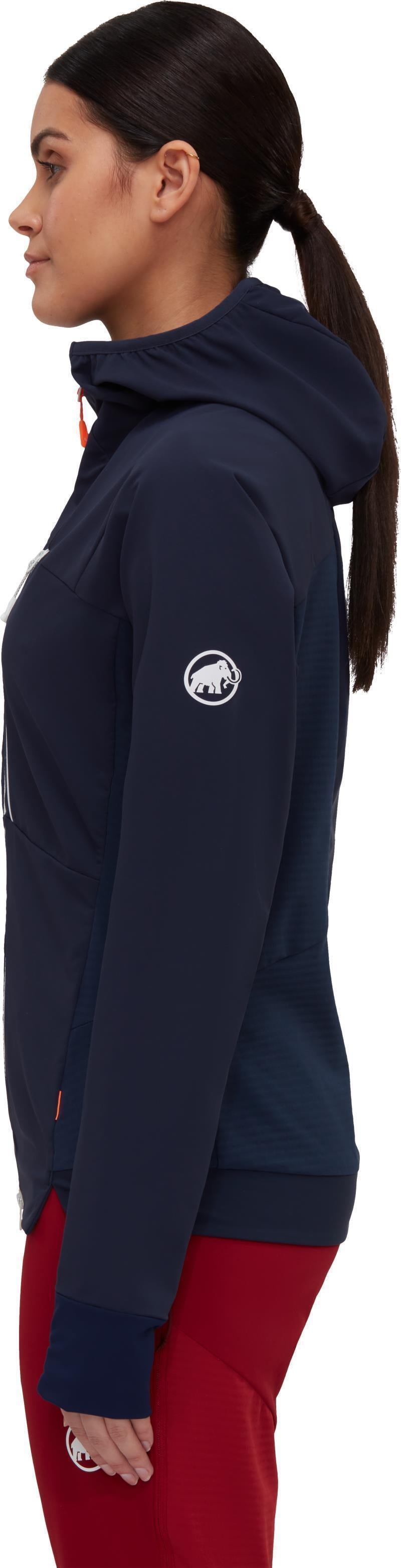 Aenergy SO Hybrid Hooded Jacket - Womens - Marine 3