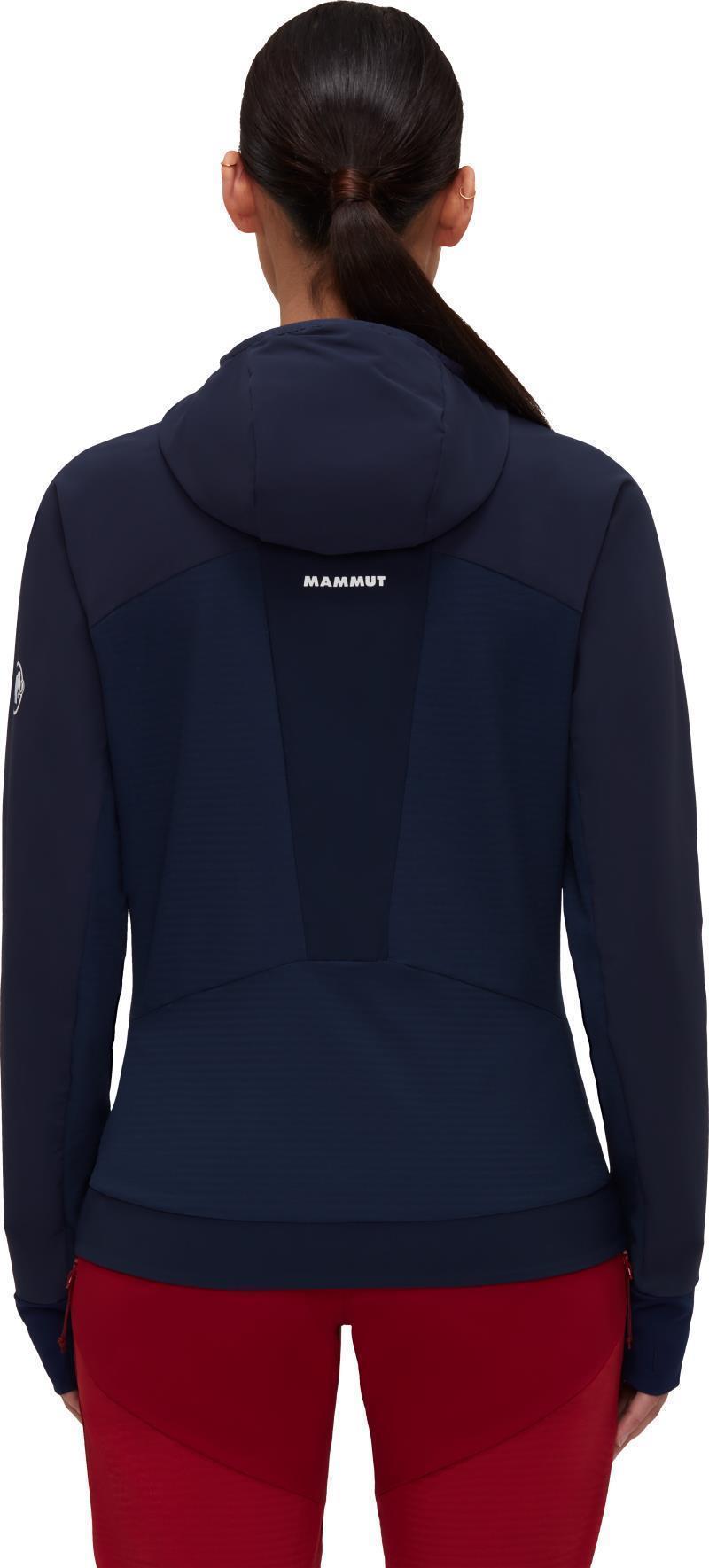 Aenergy SO Hybrid Hooded Jacket - Womens - Marine 4