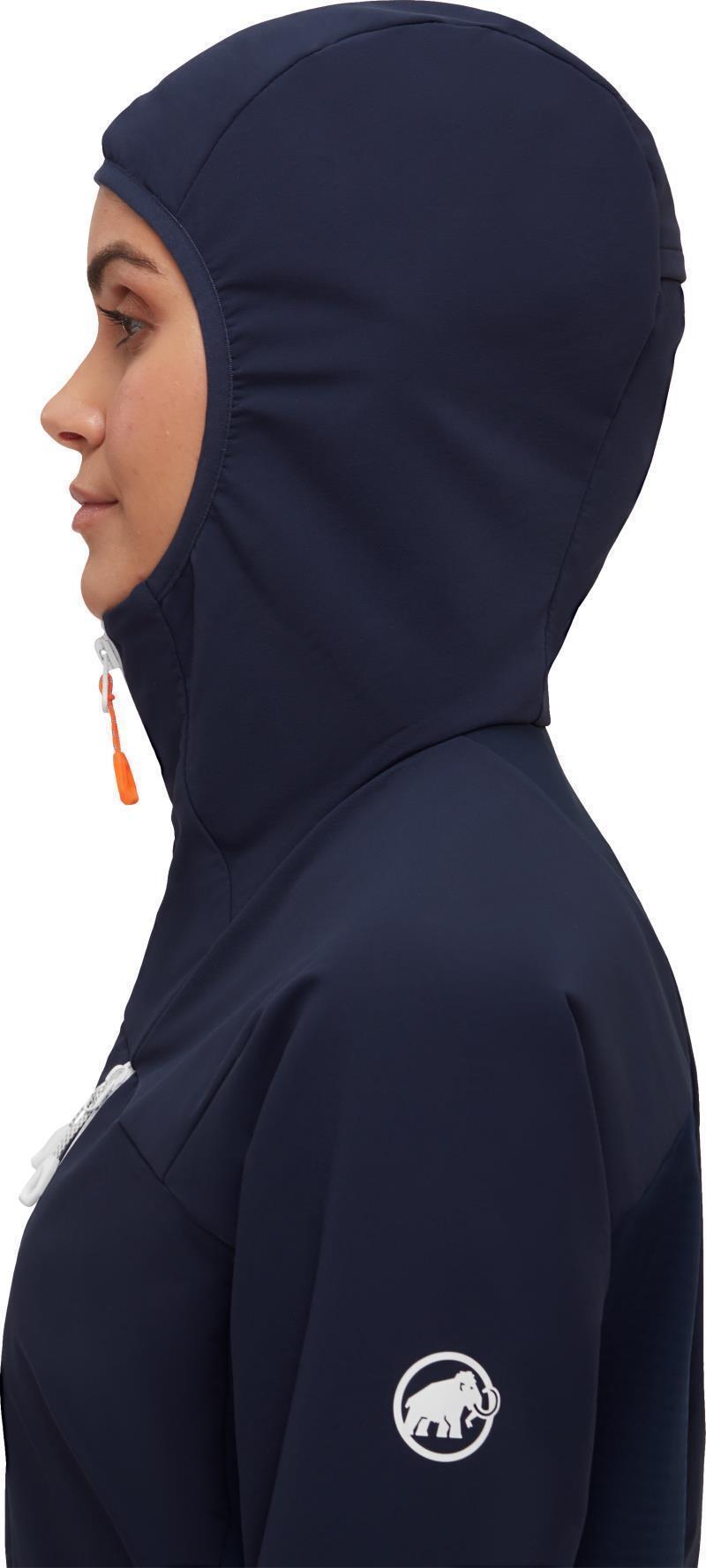 Aenergy SO Hybrid Hooded Jacket - Womens - Marine 5