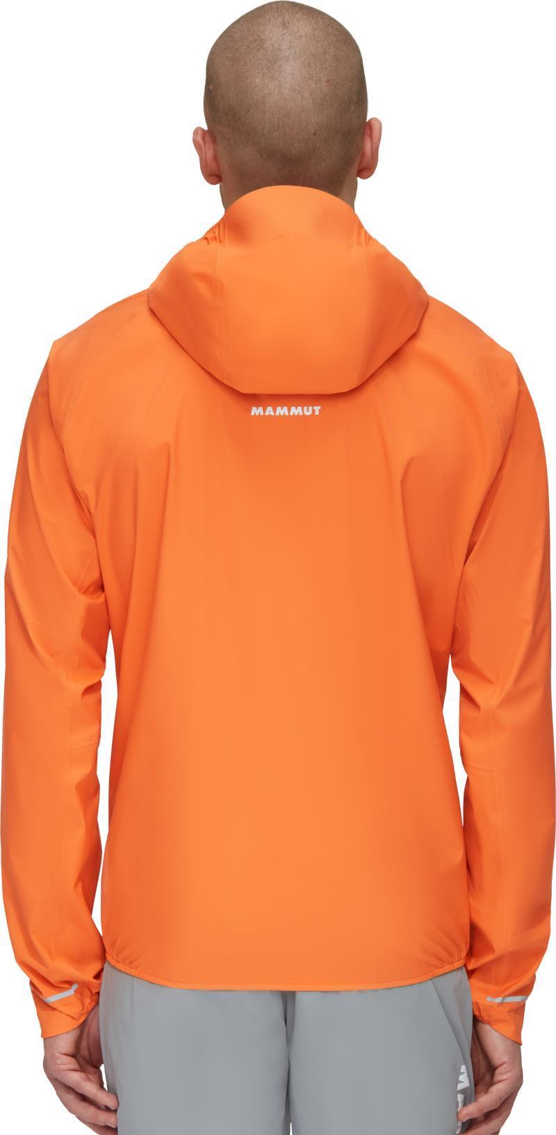 Aenergy TR HS Hooded Jacket - Mens - Dark Tangerine 4