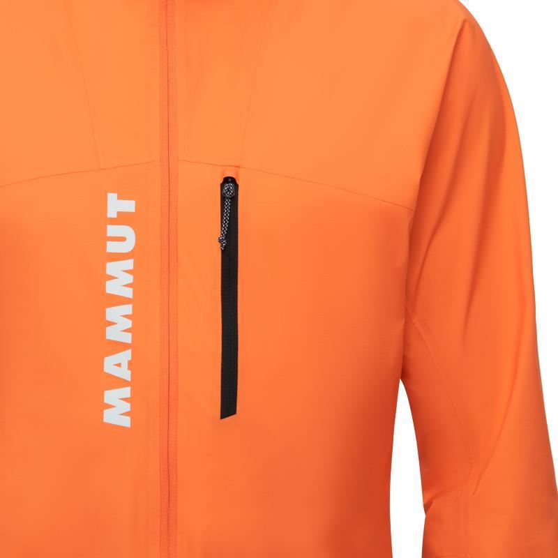Aenergy TR HS Hooded Jacket - Mens - Dark Tangerine 6