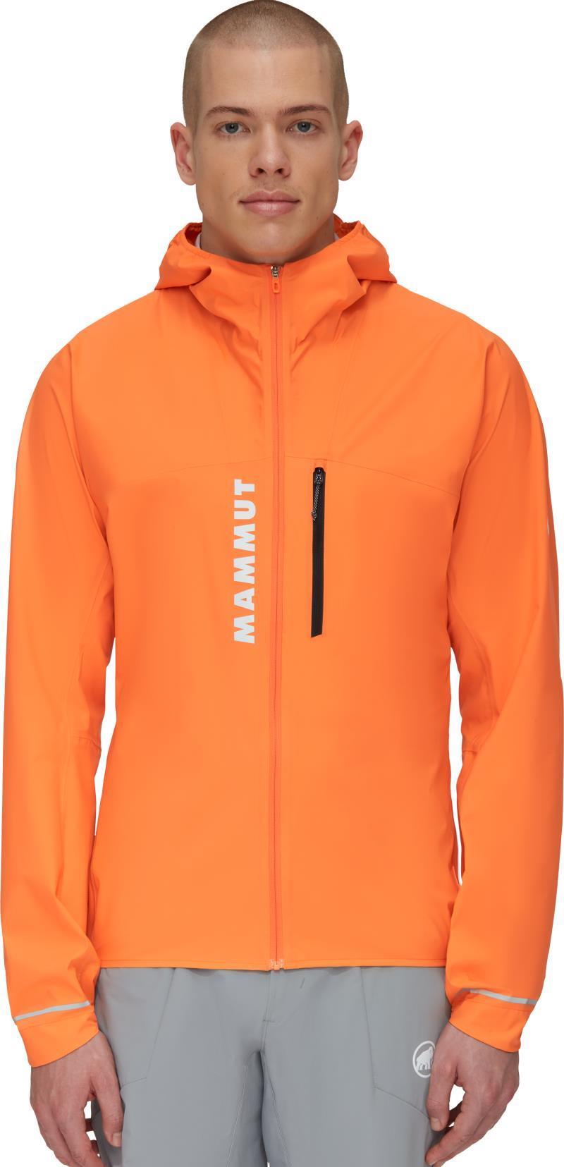 Aenergy TR HS Hooded Jacket - Mens - Dark Tangerine 2