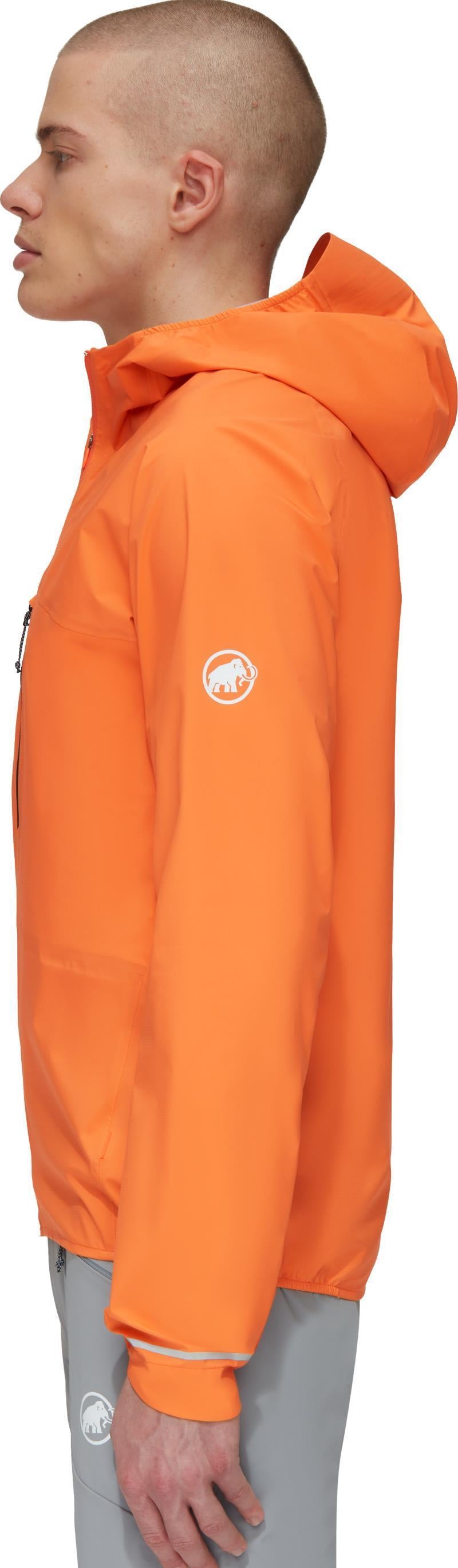 Aenergy TR HS Hooded Jacket - Mens - Dark Tangerine 3