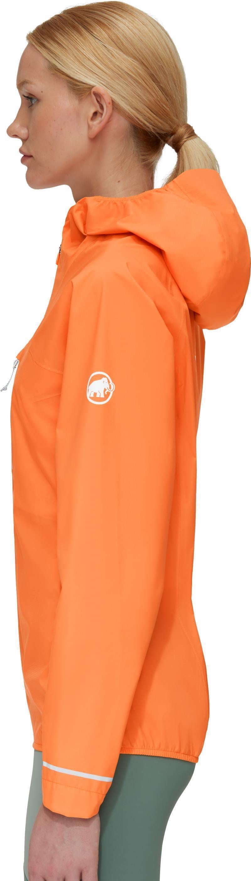 Aenergy TR HS Hooded Jacket - Womens - Dark Tangerine 3