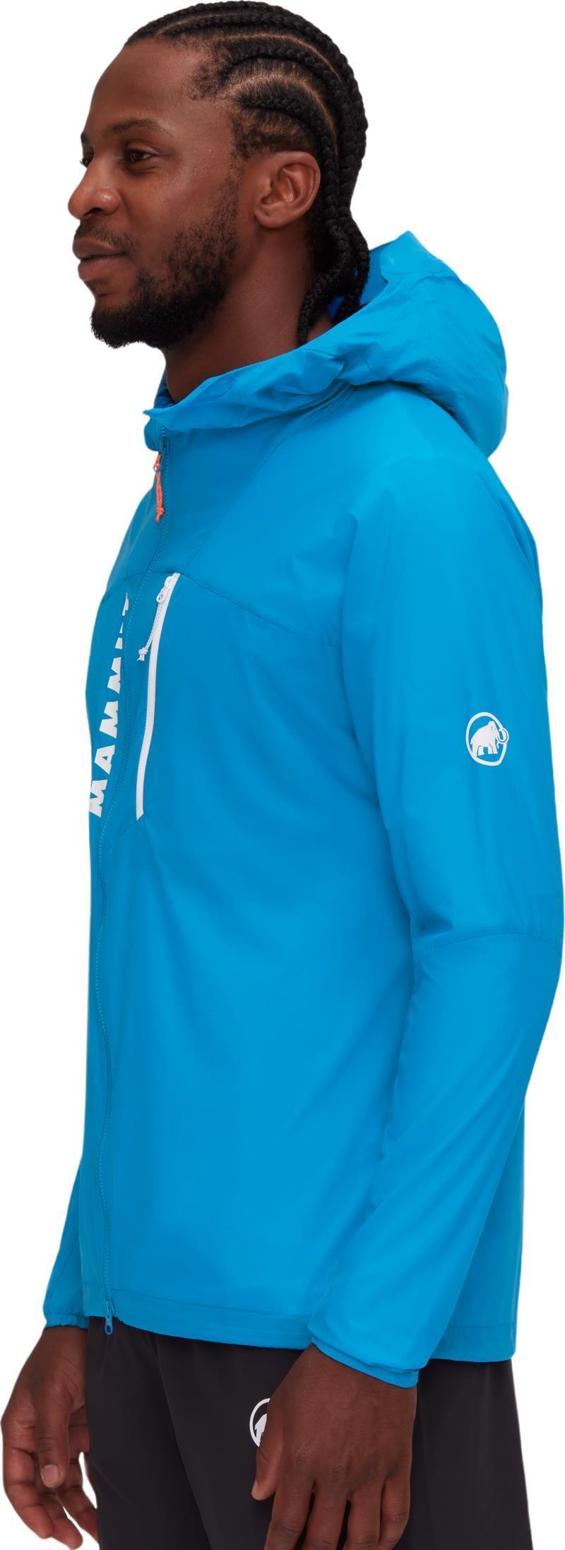 Aenergy WB Hooded Jacket - Mens - Glacier Blue 4