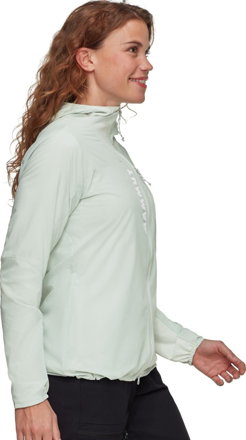 Aenergy WB Hooded Jacket - Womens - silver sage 1
