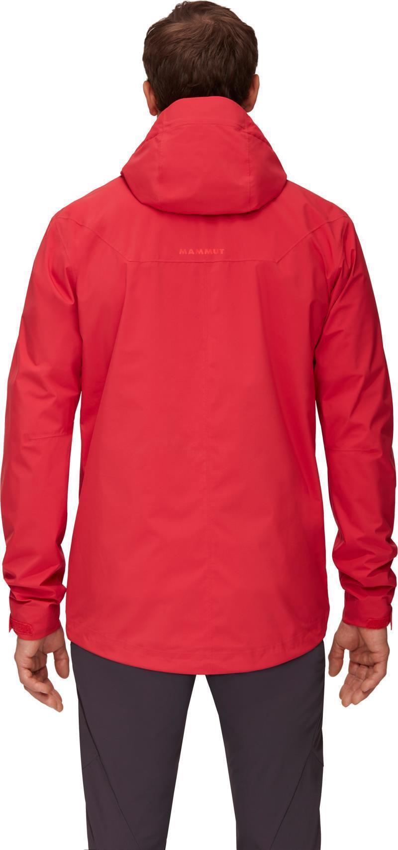 Albula HS Hooded Jacket - Mens - dark spicy 1