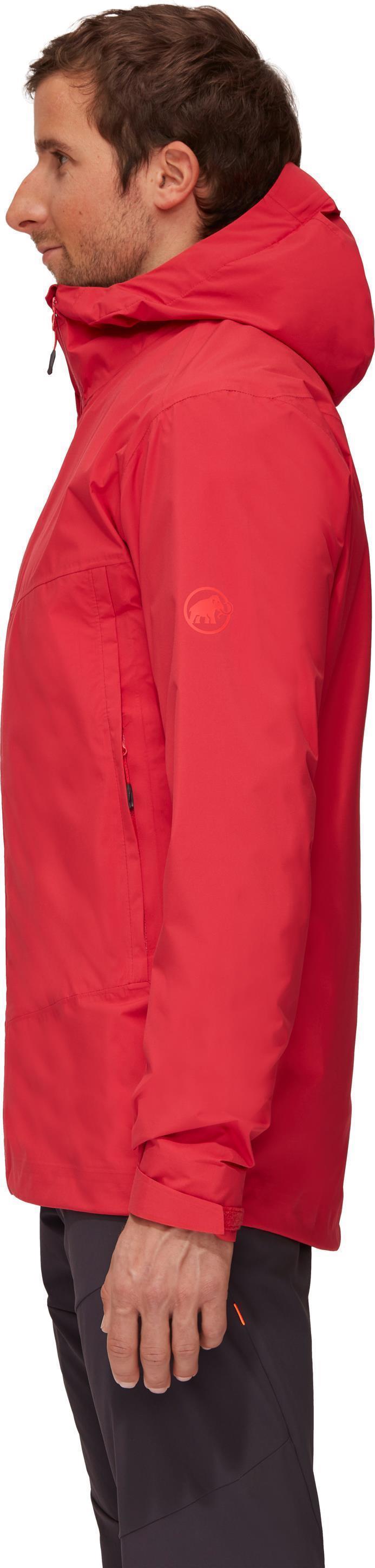 Albula HS Hooded Jacket - Mens - dark spicy 1