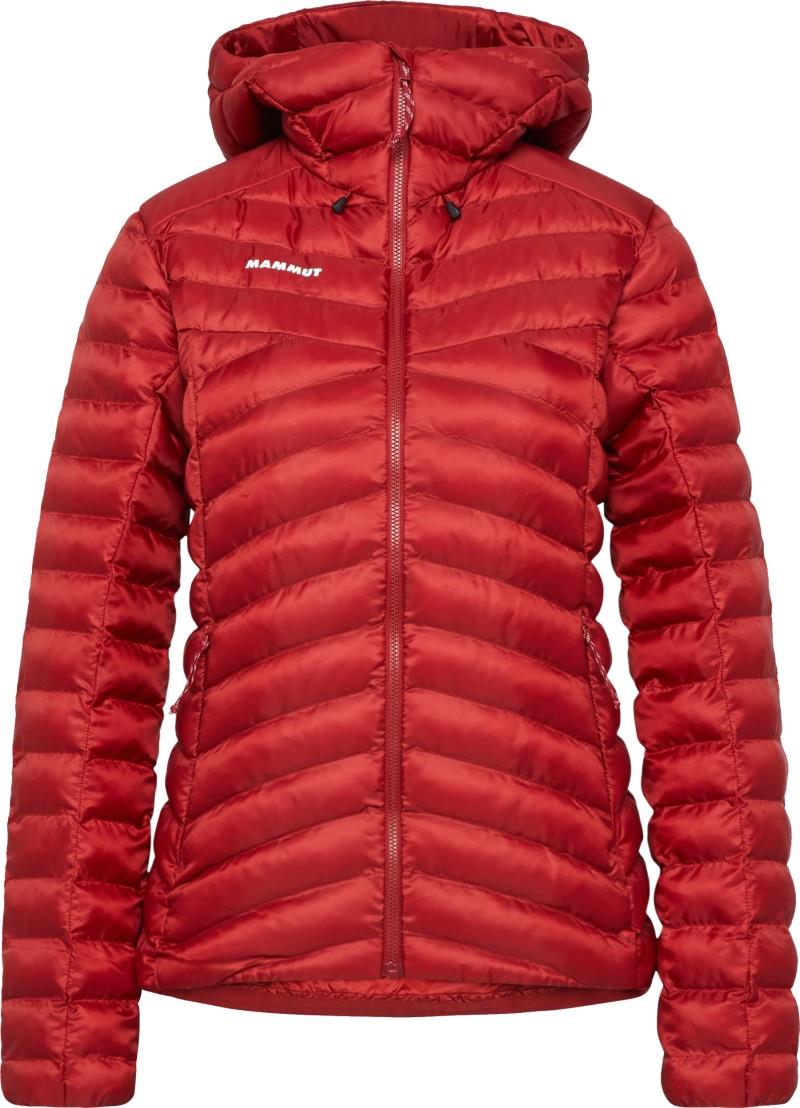 Albula IN Hooded Jacket - Womens - dark mammut red 1