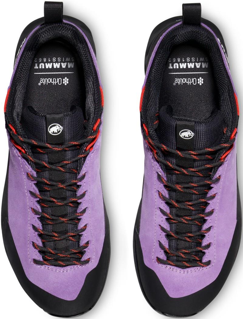 Alnasca IV Low Leather - Womens - lavandin / mammut red 1