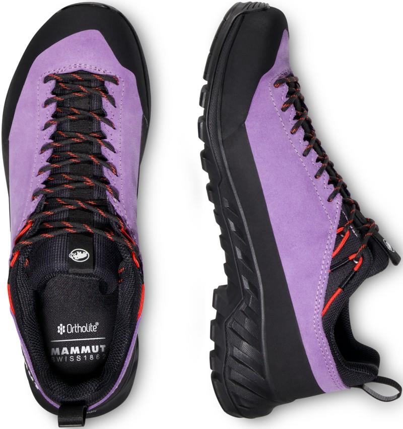 Alnasca IV Low Leather - Womens - lavandin / mammut red 1