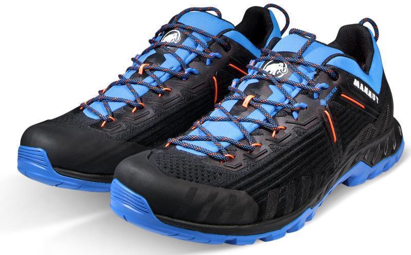 Alnasca Knit III Low GTX - Mens - Black / Glacier Blue 4