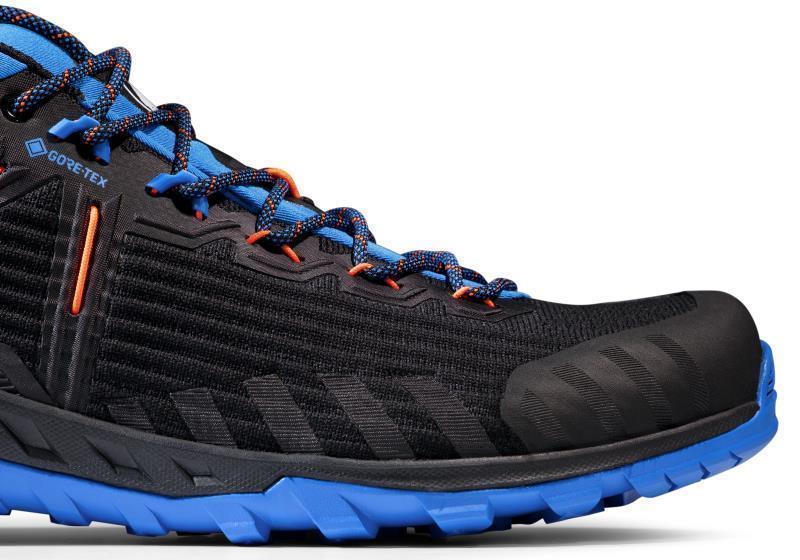 Alnasca Knit III Low GTX - Mens - Black / Glacier Blue 8