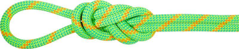 Alpine Eco 8mm x 30m - Dry - neon green / vibrant orange 1