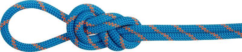 Alpine Eco 8mm x 30m - Dry - ocean / vibrant orange 1