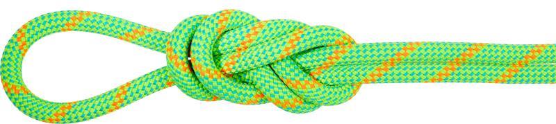 Alpine Eco 8mm x 60m - Dry - neon green / vibrant orange 1