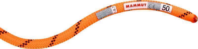 Alpine Sender 8.7mm x 70m - Dry Standard - Safety Orange / Black 2